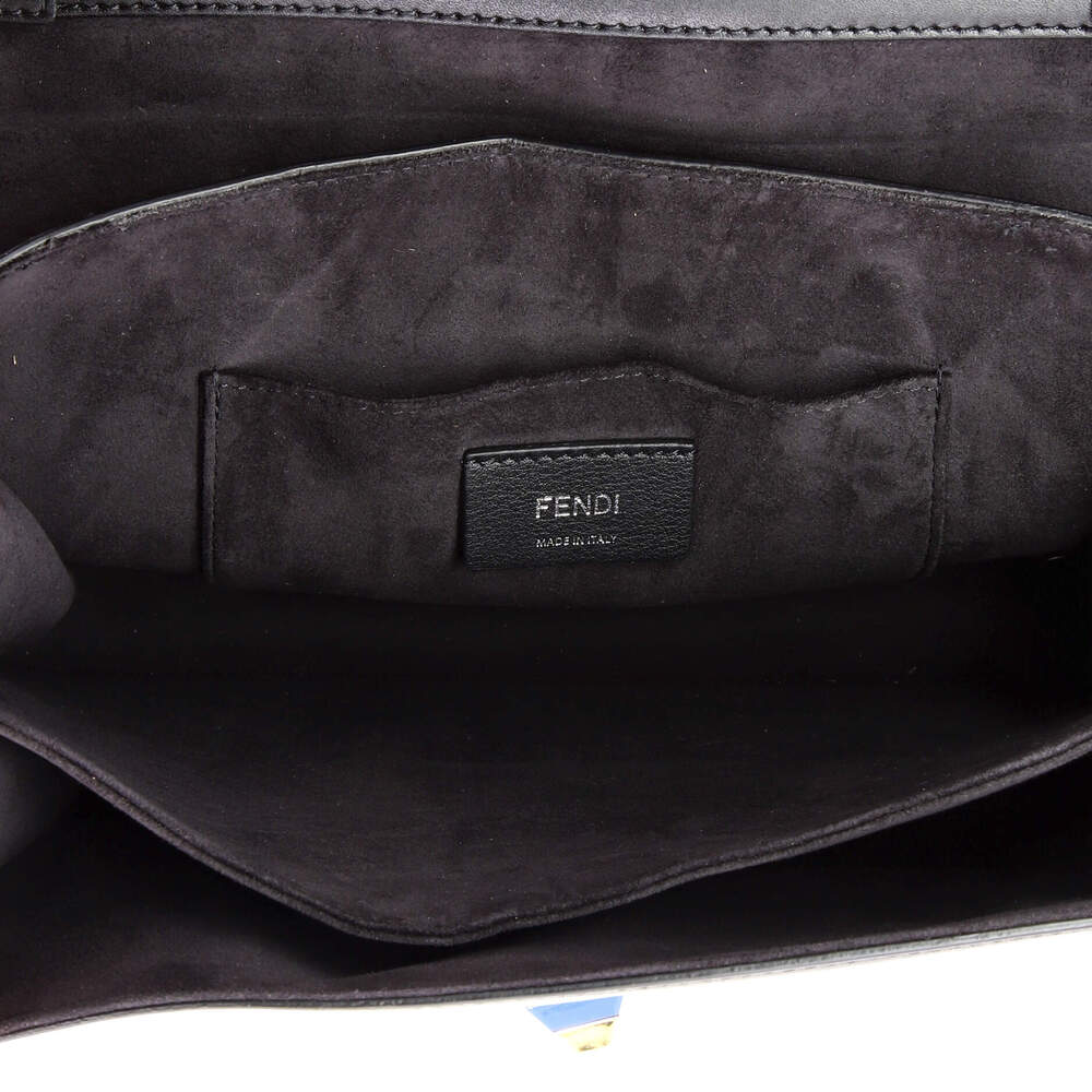 Fendi Kan I Bag Zucca Embossed Patent #262156F14B - Picture 5 of 8